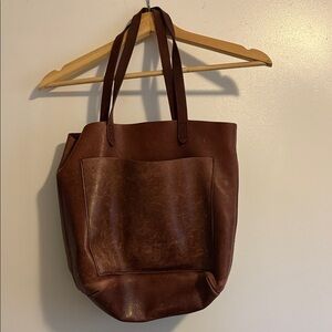 Madewell Leather Tote Bag